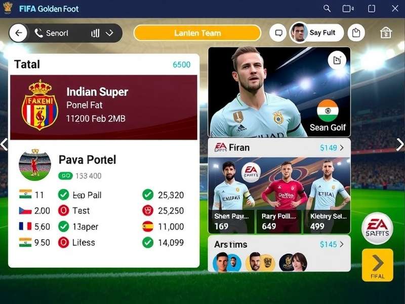 FIFA Mobile Golden Foot Indian Super League content