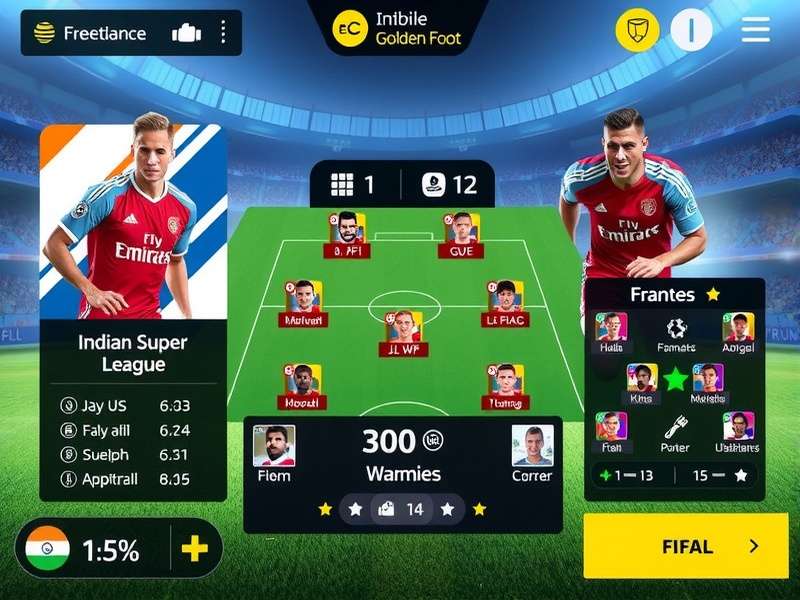 FIFA Mobile Golden Foot gameplay screenshot